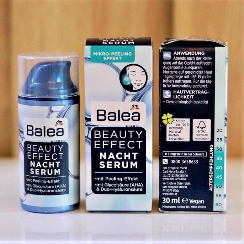 Kem dưỡng da ban đêm SERUM Balea