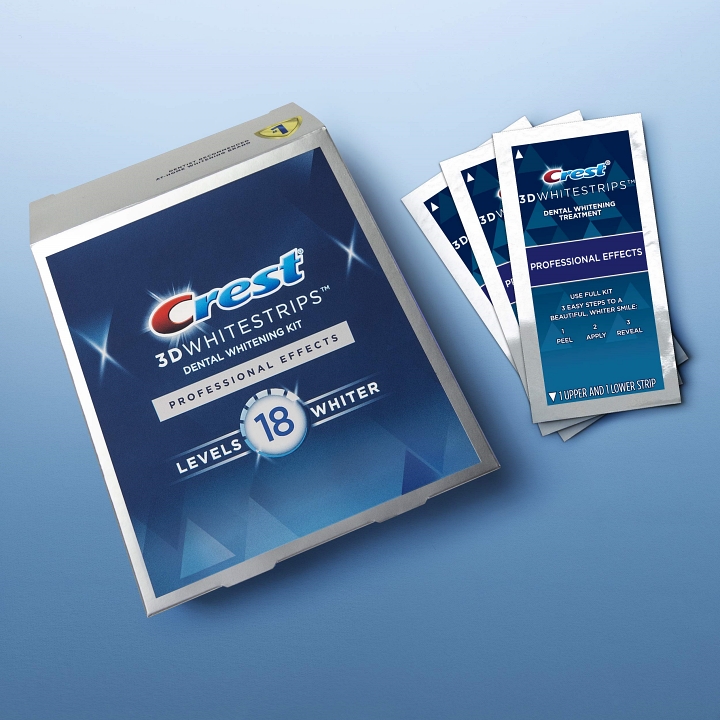 Teeth Whitening Paste Combo from America Crest 3D White Whitestrips Professional Effects American Product