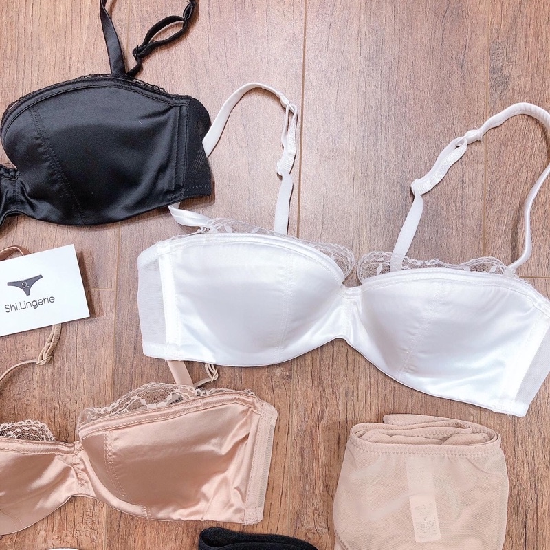 Set áo ngực bra có gọng mút mỏng [Shi.Lingerie]