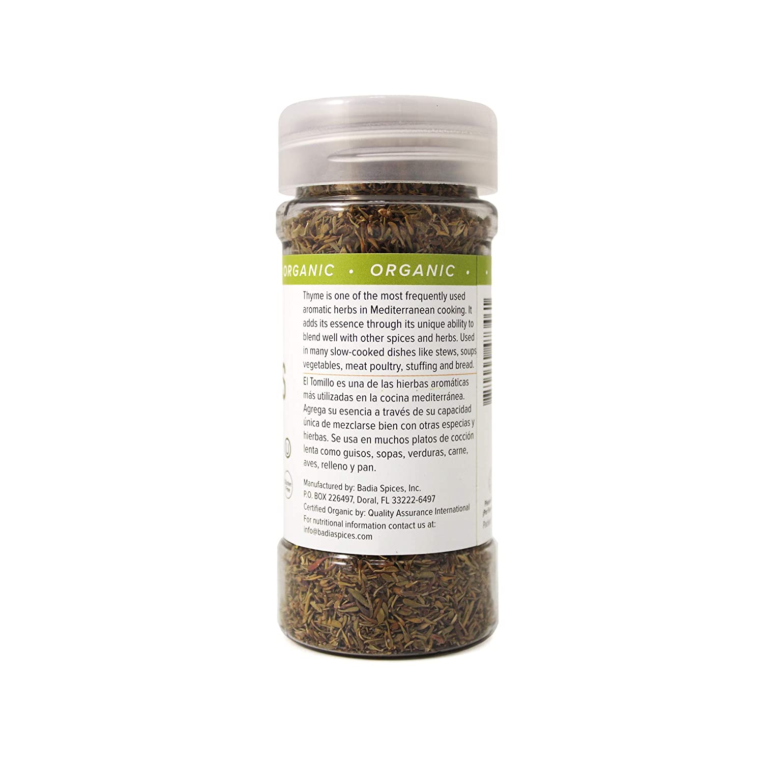Jackie's Kitchen Organic Thyme , 0.75 Ounce