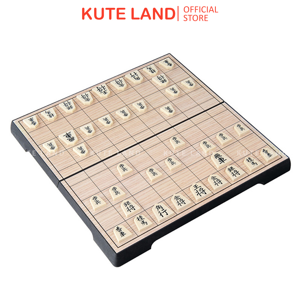 Bộ cờ tướng shogi nhật bản ub 25x25 cm nam châm cao cấp