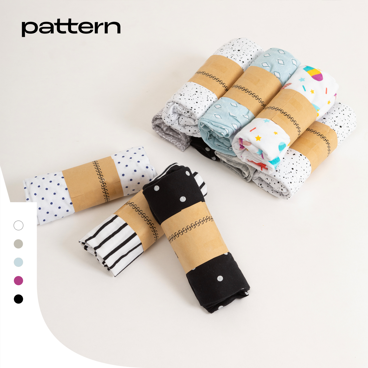 COMBO 3 Quần short ngủ PATTERN nhiều màu sắc PQ012