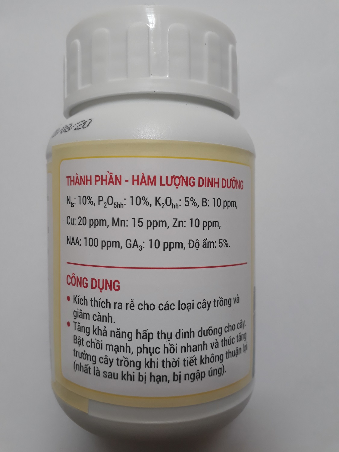 [HCM]Chai 100gr Phân bón đầu trâu MK Roots - Ra rễ cực mạnh