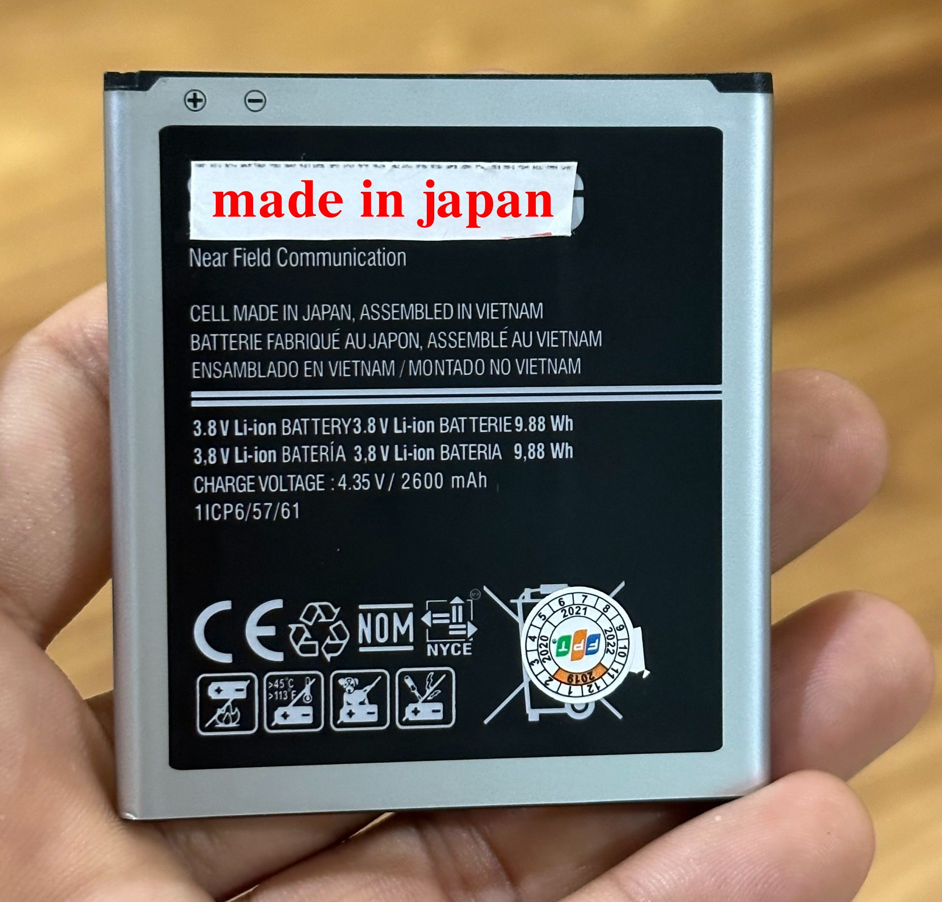[HCM]pin thay thế cho samsung galaxy J2 Pro ( J2 2018) Dung Lượng cao made in Korea or Japan tùy lô hàng