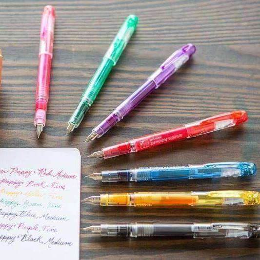 Combo 2 bút máy Preppy + 8 ống mực Platinum ( cỡ 03)