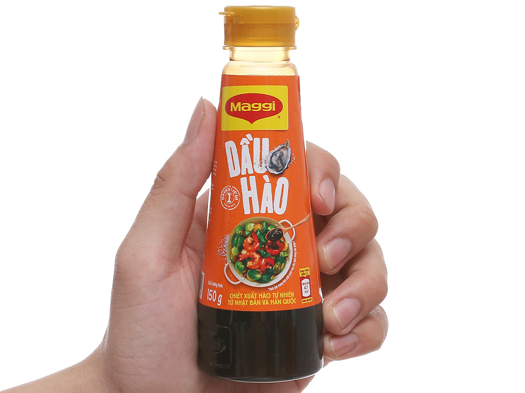 Dầu hào đậm đặc Maggi chai 150g - 820g