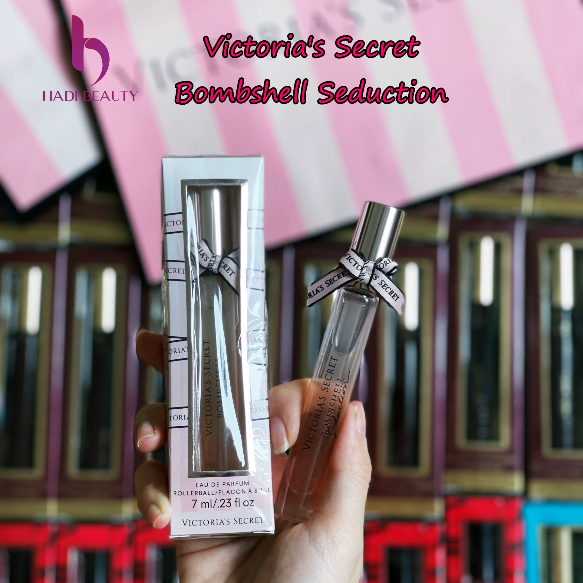 Nước hoa nữ Victori secrect mini chai lăn 7ml hãng - bao đổi trả