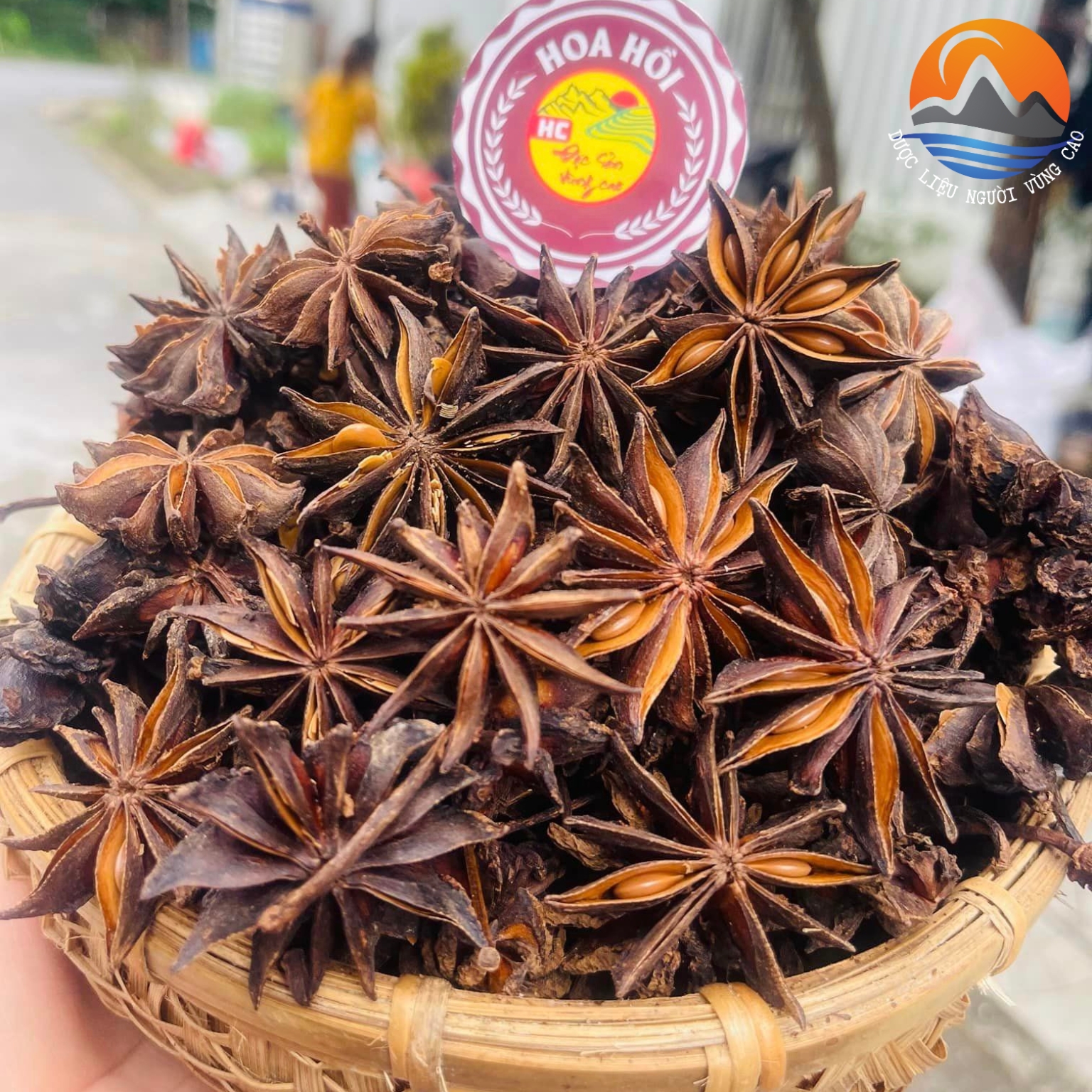 Hoa hồi khô Lạng Sơn loại 1 1kg. Gia vị nấu phở hoa hồi thảo quả quế chi
