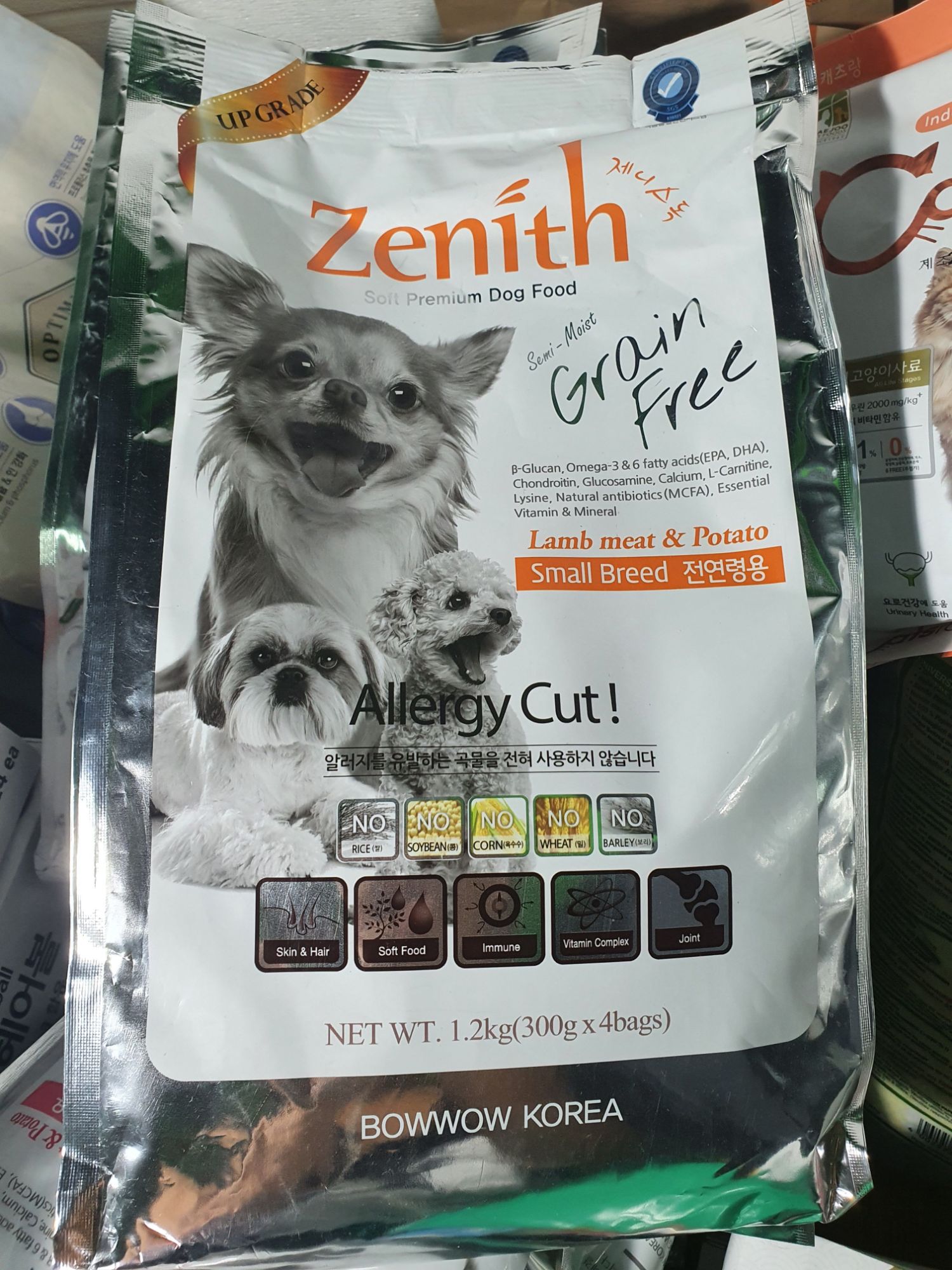 [Hoàn Tiền 10%] 300g thức ăn hạt mềm cho chó nhỏ ZENITH SMALL BREED