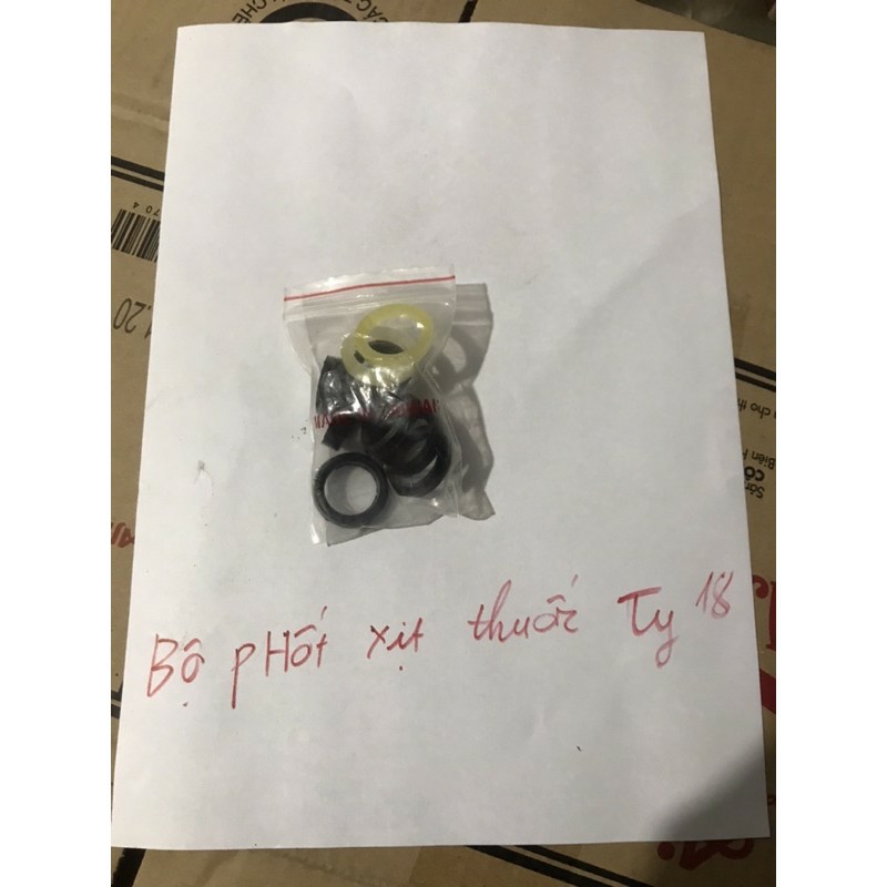 [HCM]Bộ phớt ( phốt) máy xit thuoc  sử dụng ty 18 (2 BỘ)