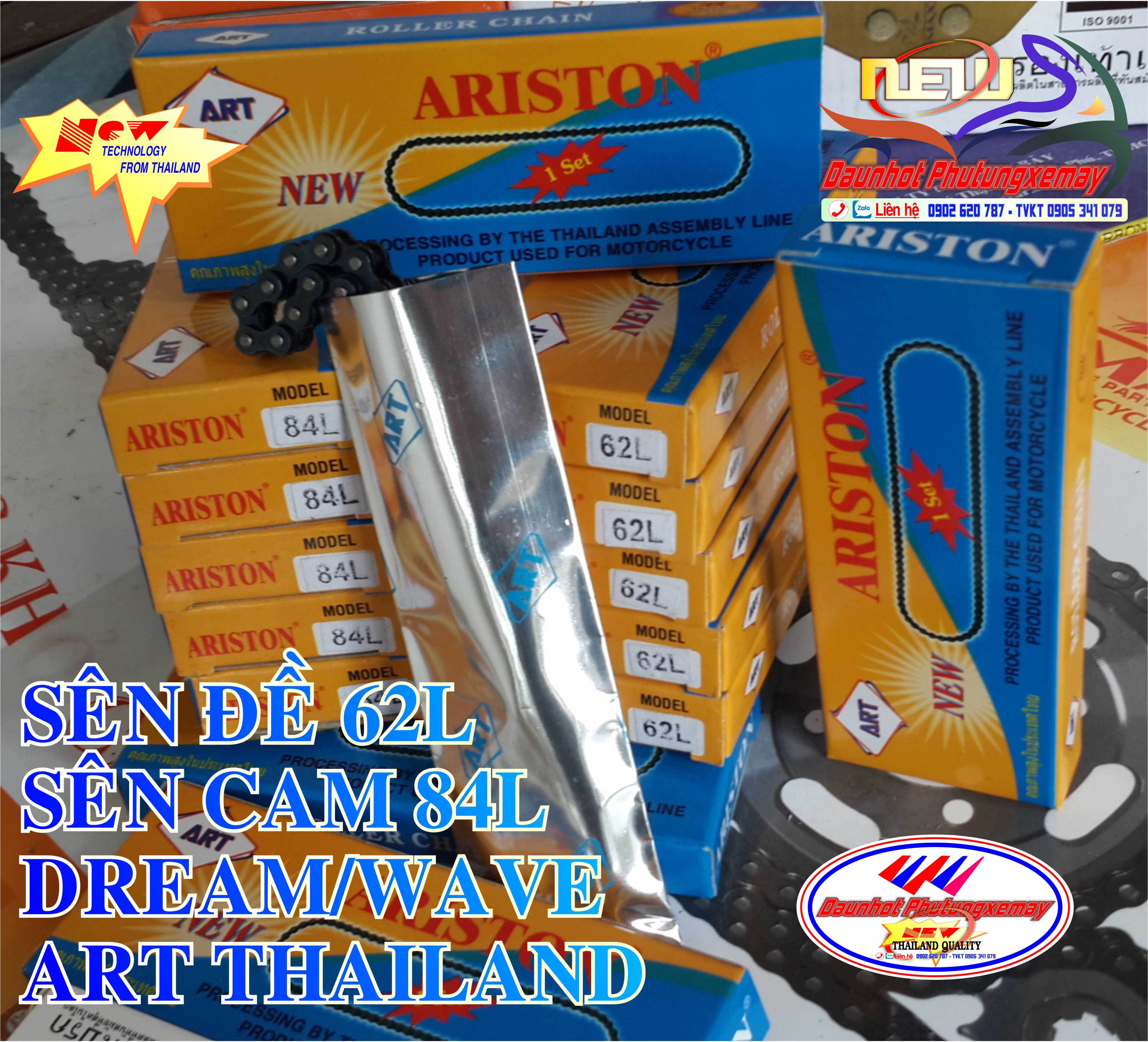 SÊN CAM, SÊN ĐỀ XE MÁY DR/WAVE ARISTON THAILAND