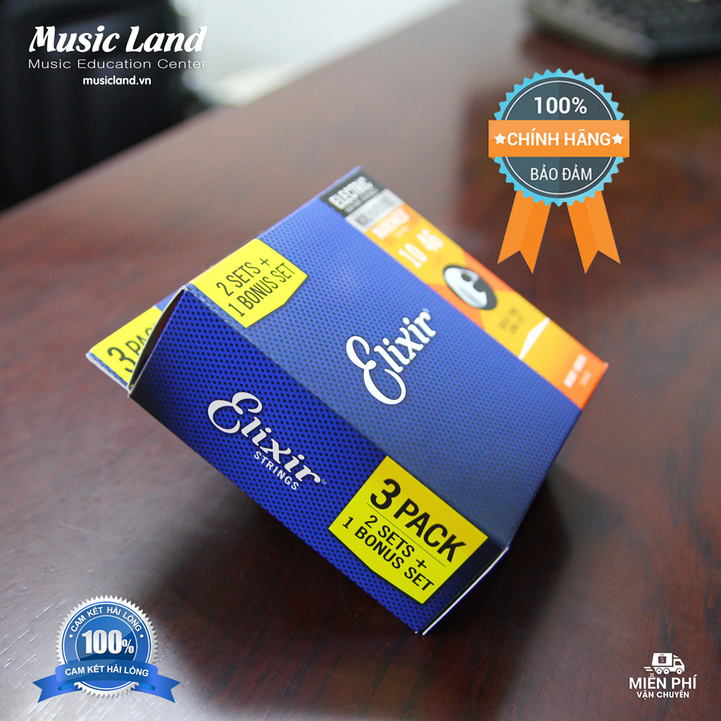 Dây Đàn Guitar Điện Elixir 16542 – Chính Hãng USA