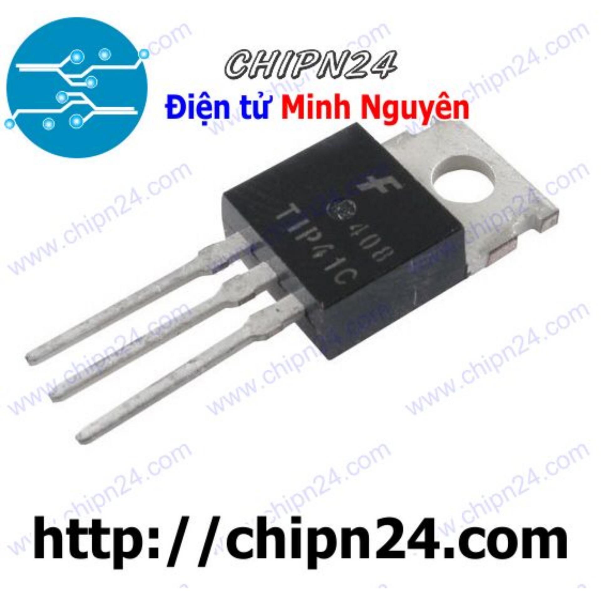 [3 con] (KT1) Transistor TIP41 TO-220 NPN 6A 100V (TIP41C)
