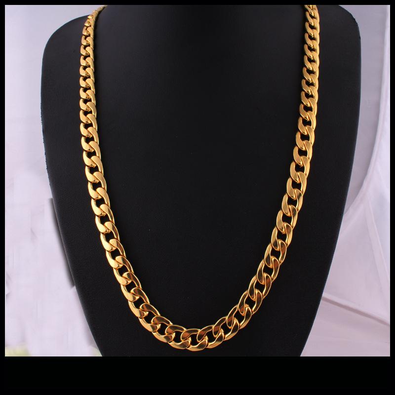[ Phụ Kiện Thời Trang ] Dây chuyền nam  mạ vàng Bracelet