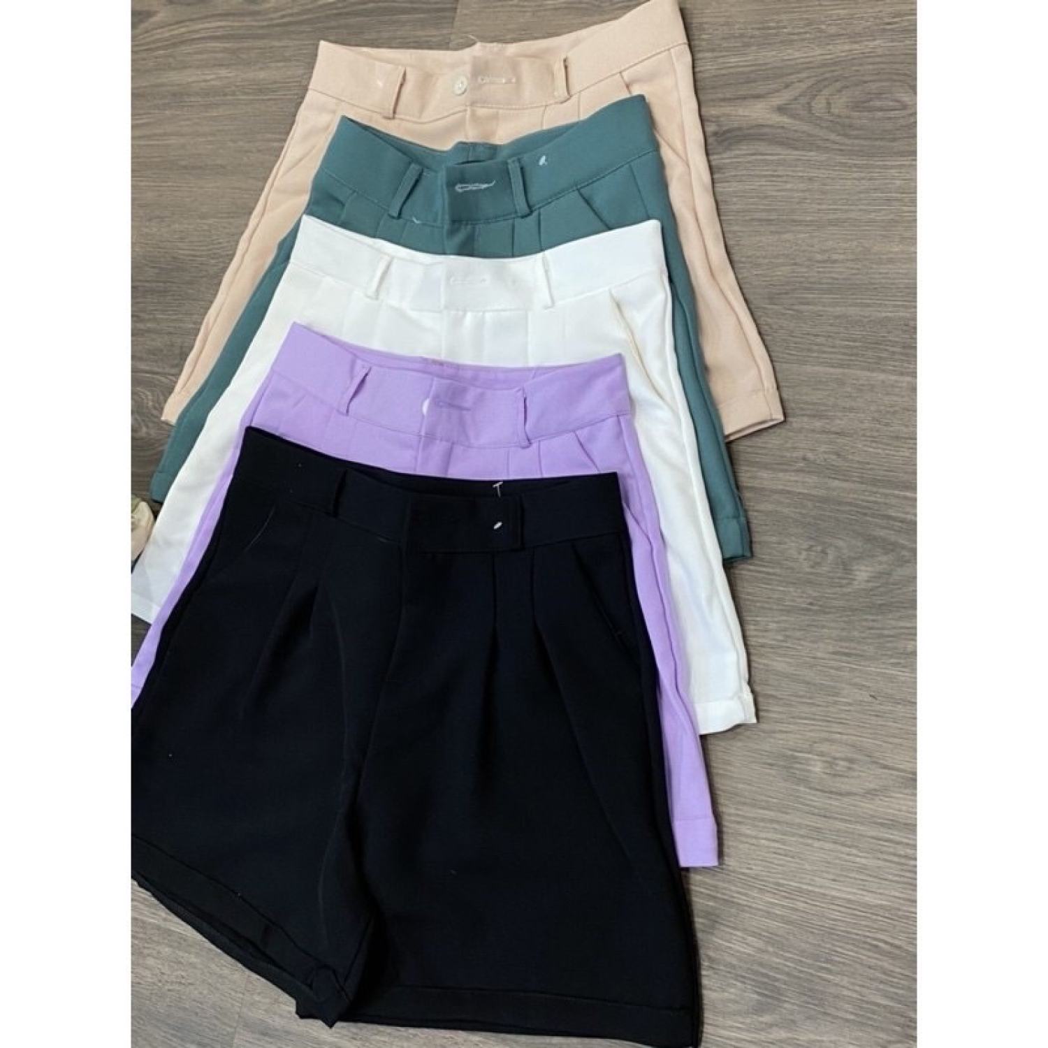 Quần Short nữ gập gấu