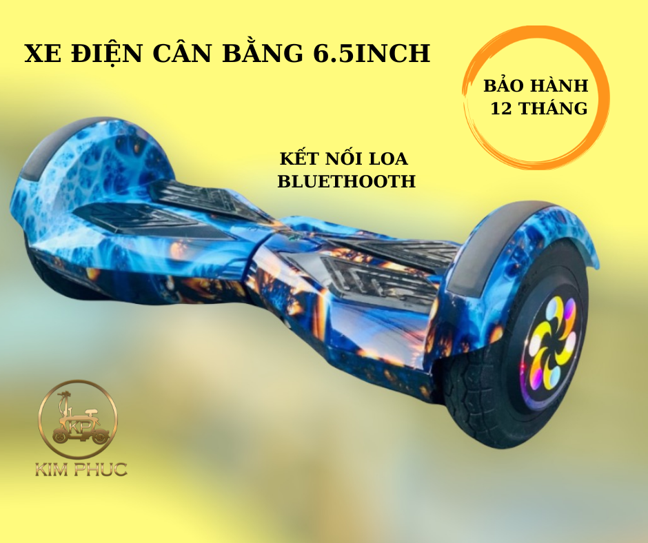 Xe Cân Bằng Điện 2 Bánh 8inch Loa Bluetooth Và Đèn LED