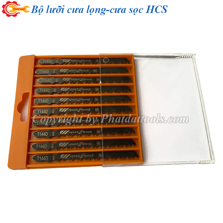 Bộ 10 lưỡi cưa lọng-cưa sọc cao cấp