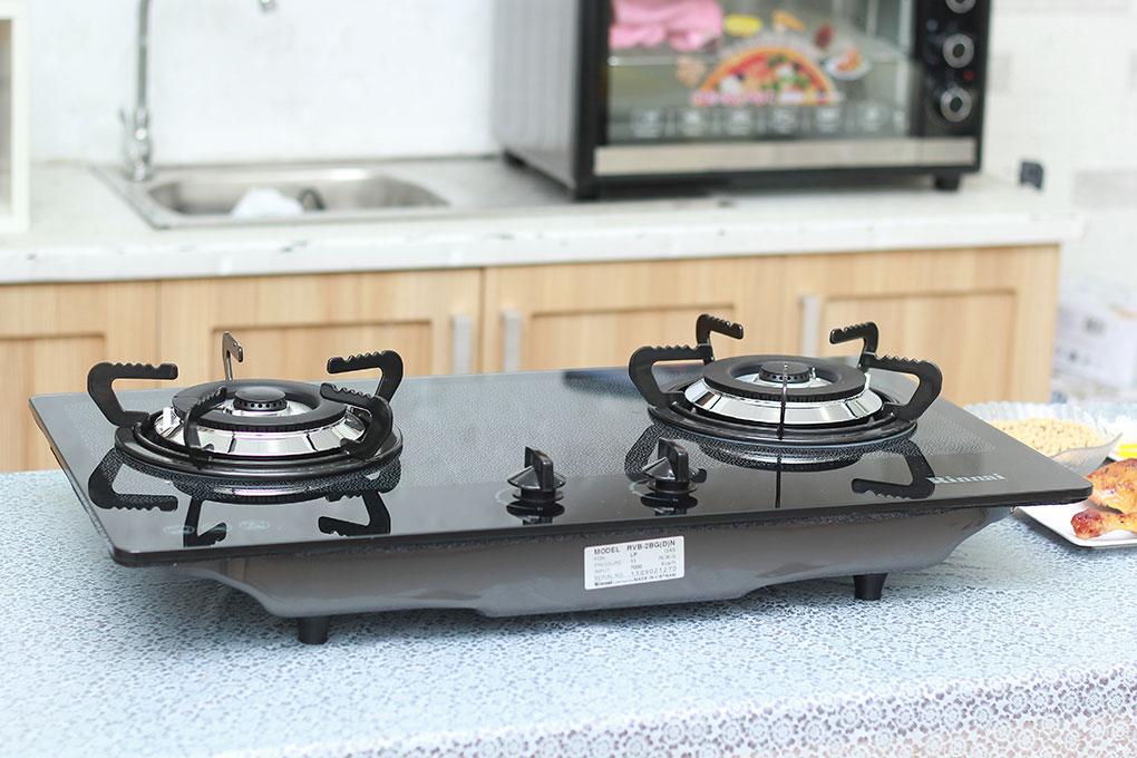 Bếp gas âm Rinnai RVB2BGD (Đen)