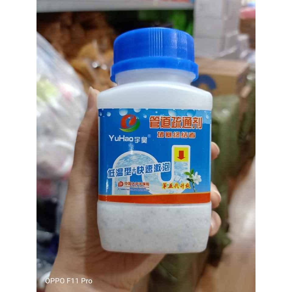 [ Combo 3 lọ ] Bột thông cống YuHao cực mạnh
