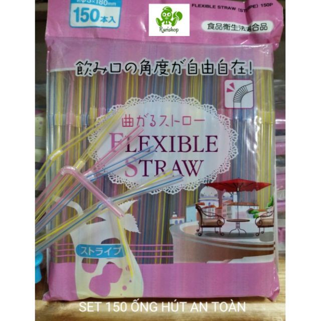 Set 150 Ống Hút Cho Bé