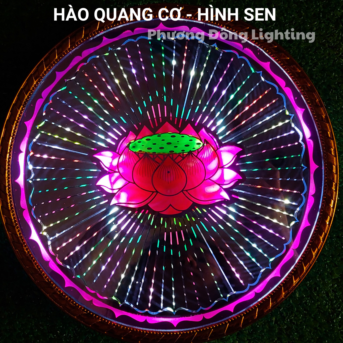 Đèn led hào quang cơ, hào quang led nhiều kích cỡ 15cm, 18cm, 22cm, 25cm, 30cm