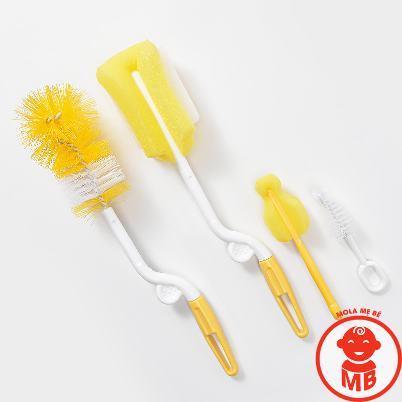 Cọ bình sữa 4 chi tiết cho bé