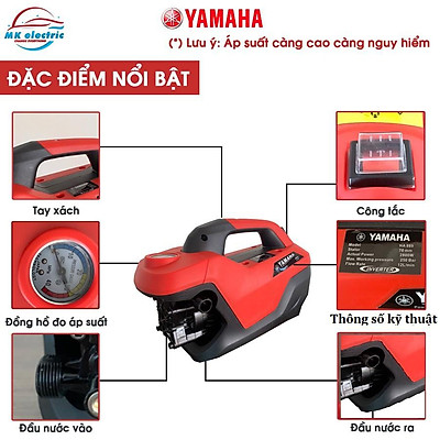 MÁy rửa xe mini gia đình _ máy rửa xe áp lực cao _ máy Yamahaa 3500w