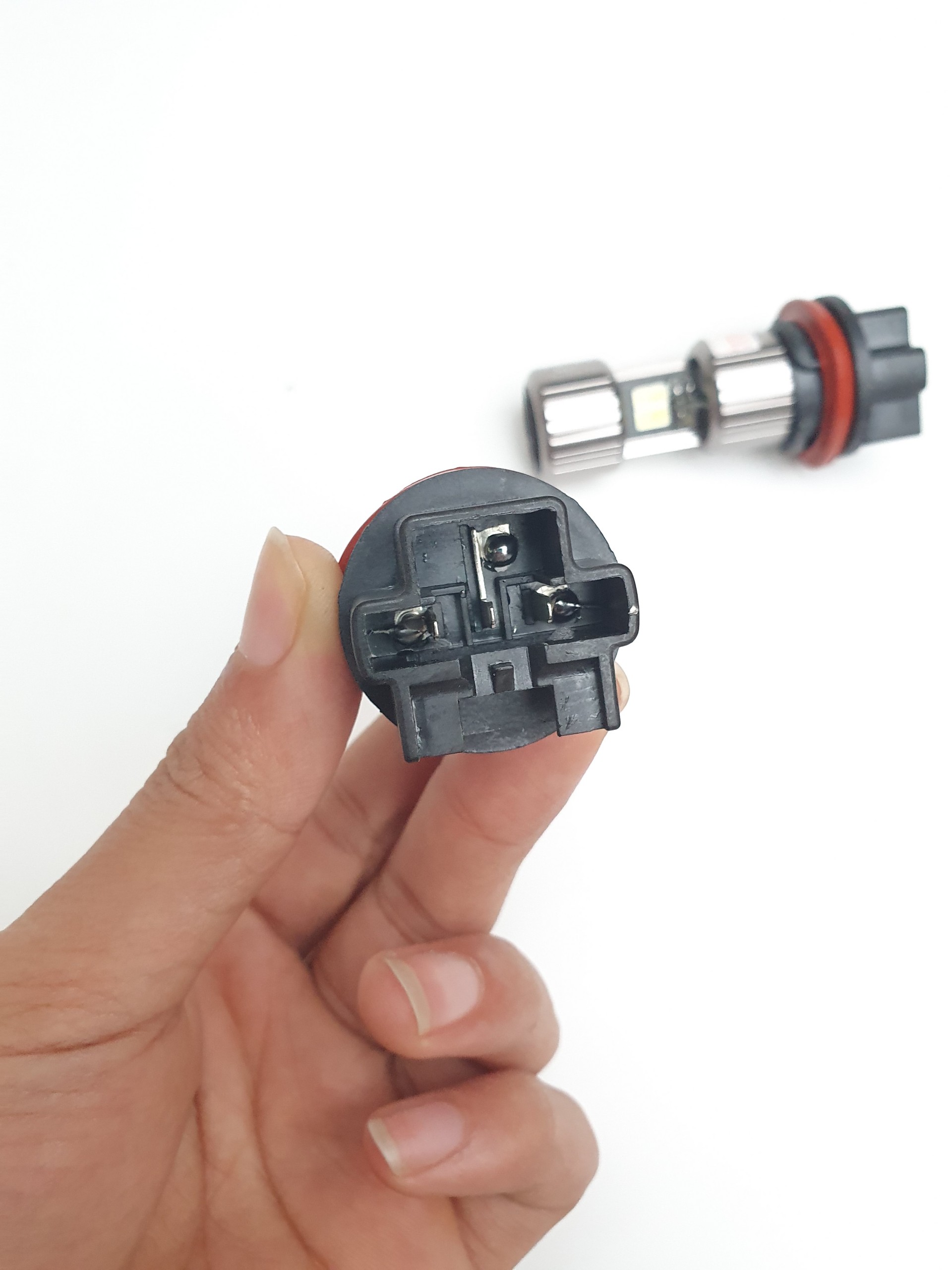 Đèn Pha LED Chân HS5 Sáng Mạnh - Gom Sáng (AB 2011 MẬP), PCX 2011, Lead 2011