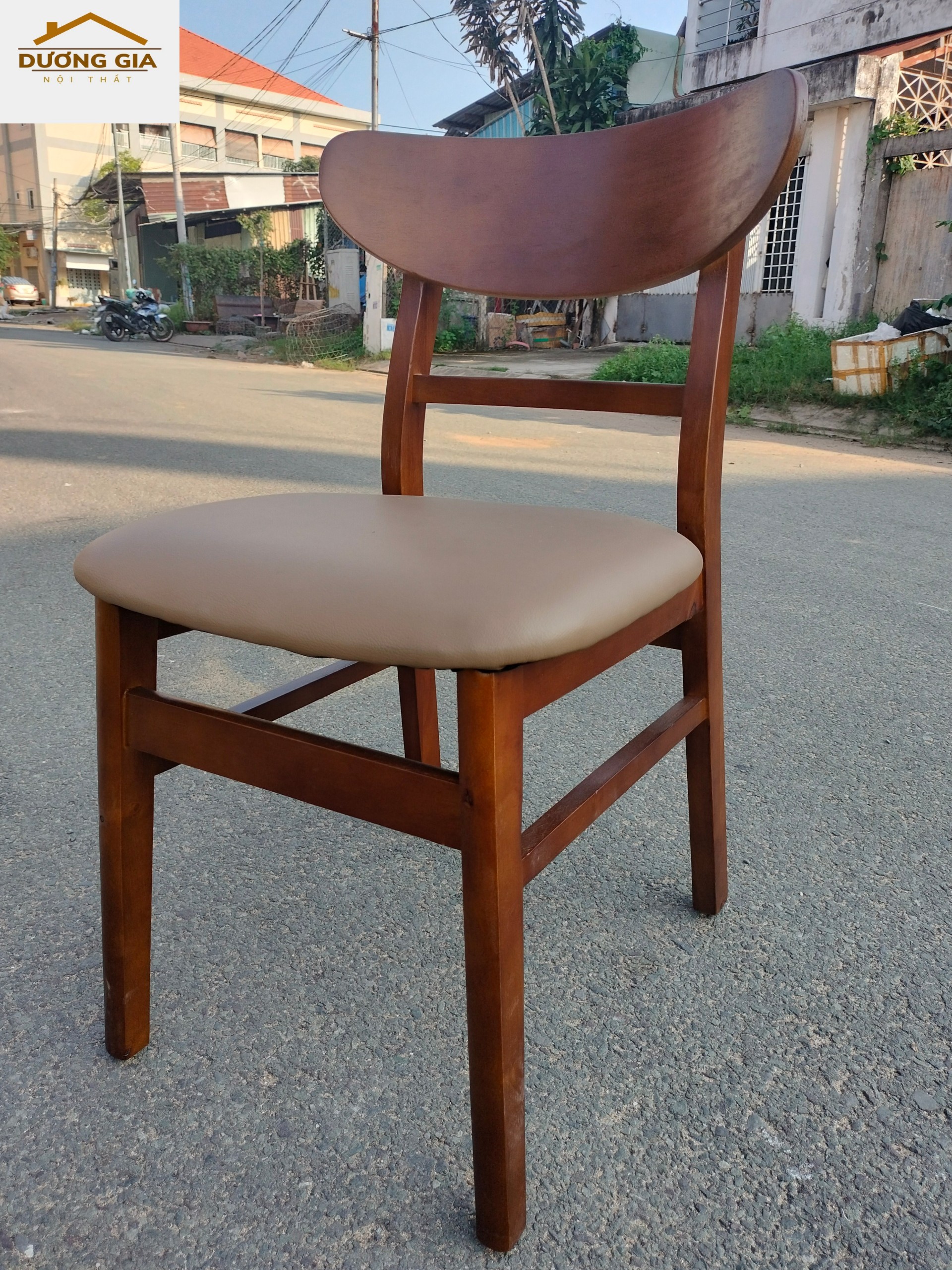 GHẾ ĂN CƠM, GHẾ CAFE, GHẾ GỖ BỌC NỆM ( BẢO HÀNH 1 NĂM )