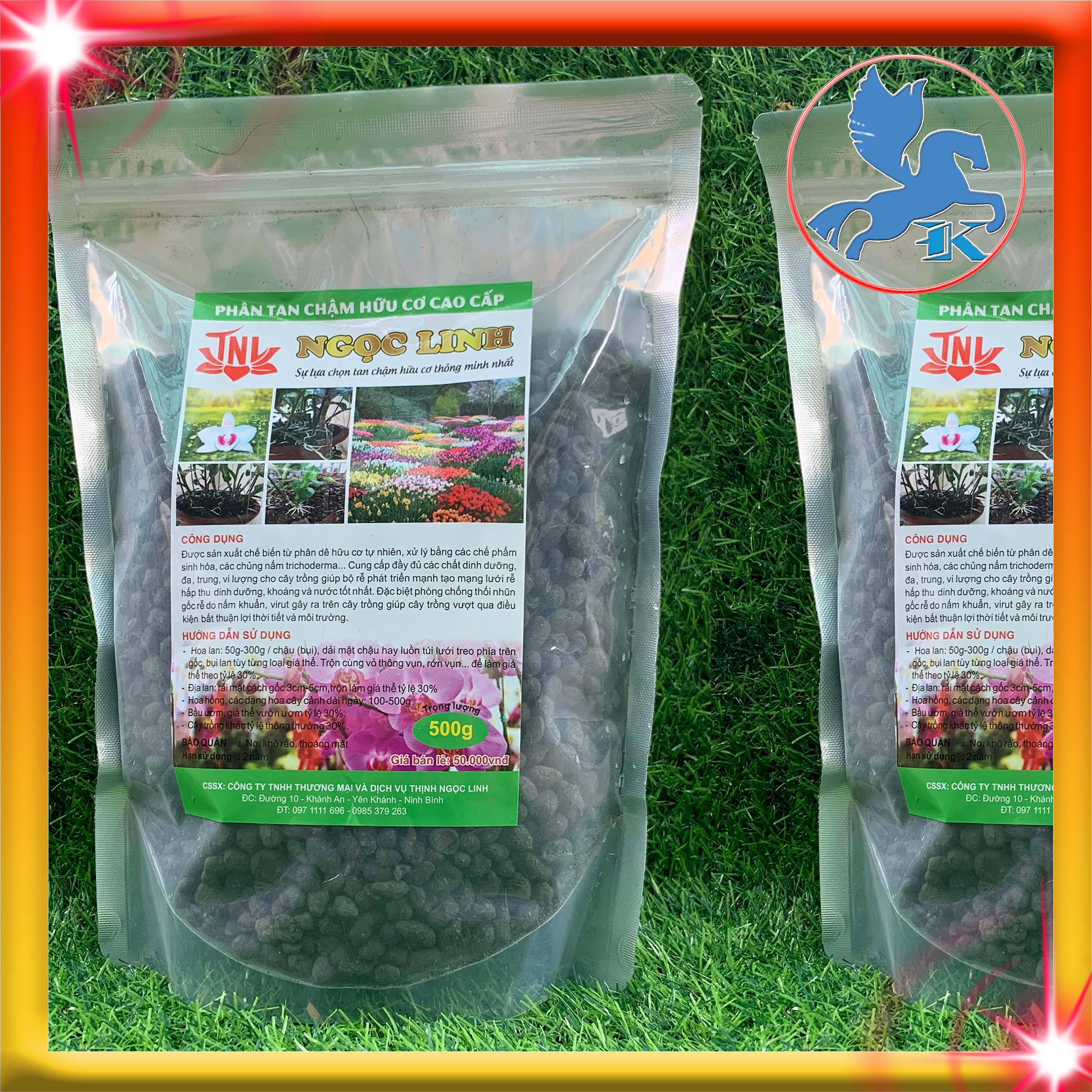 Chế Phẩm Ngọc Linh | Phân Tan Châm Hữu Cơ Cao Cấp 500g