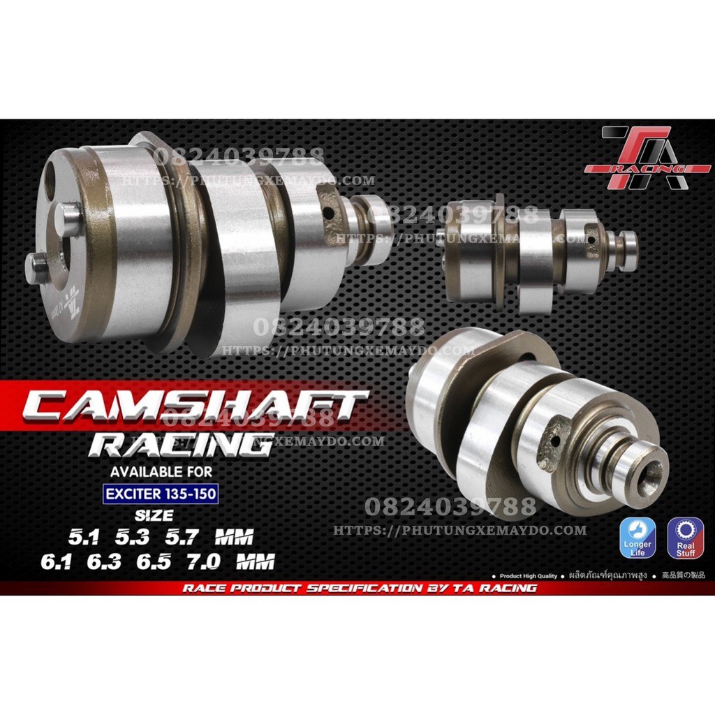 Cam Exciter 135 150 Taracing