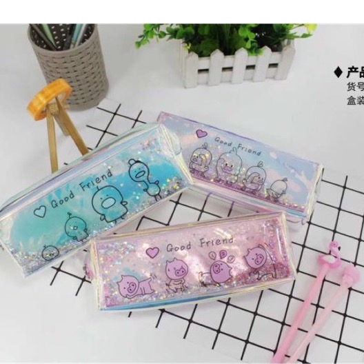 Hộp Bút NHũ Nước 3D 6495