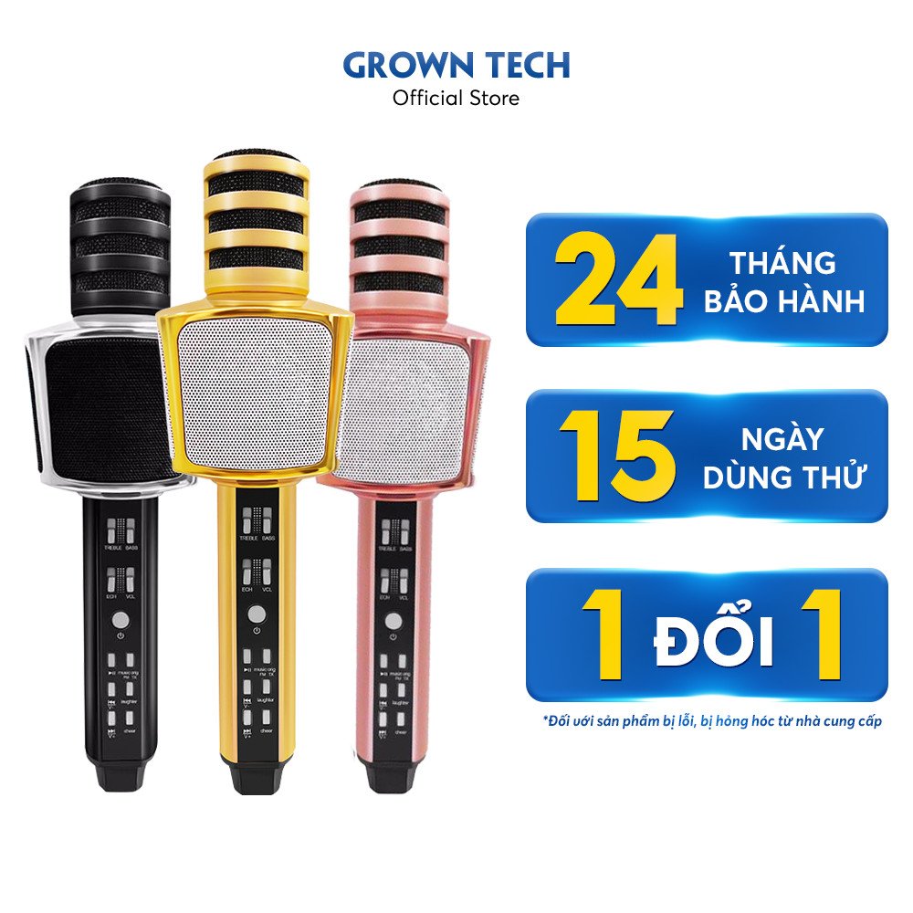 Micro karaoke, micro không dây, micro karaoke bluetooth, micro bluetooth 3 in 1 SD16 phiên bản nâng cấp
