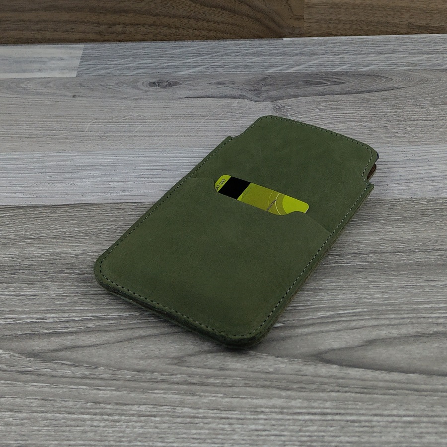Bao Da Dây Rút Iphone XR / iphone 14 / 14 Pro Da Bò