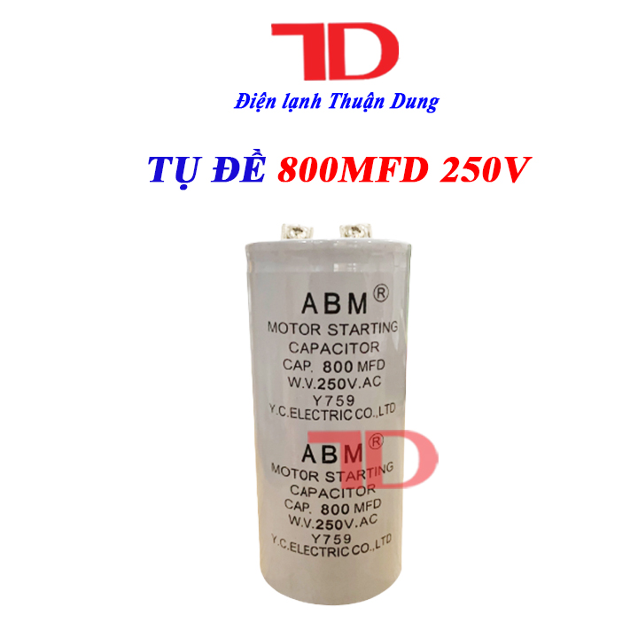 Tụ điện capa, tụ đề, tụ khởi động Capa phóng dùng trong tủ mát tủ đông, tụ điều hòa, linh kiện thay thế trong sửa chữa điều hòa