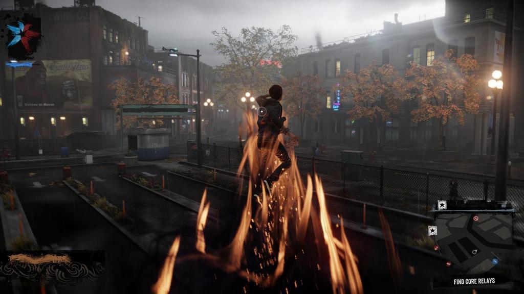 Đĩa trò chơi điện tử PS4 inFamous Second Son hộp PS3 2nd