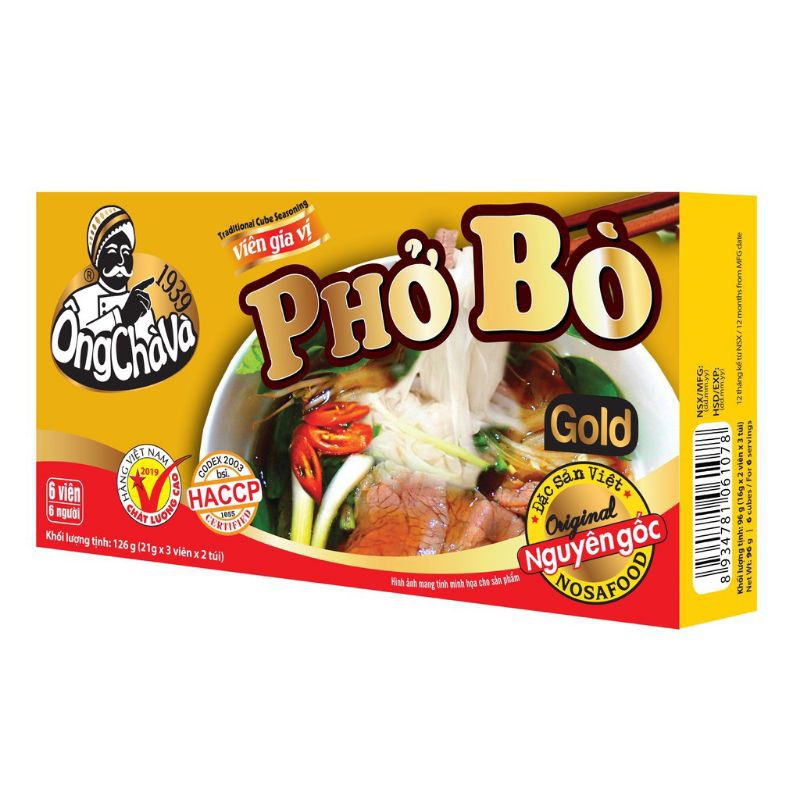 Gia Vị Phở ông Chà Và 25gr (hộp giấy)