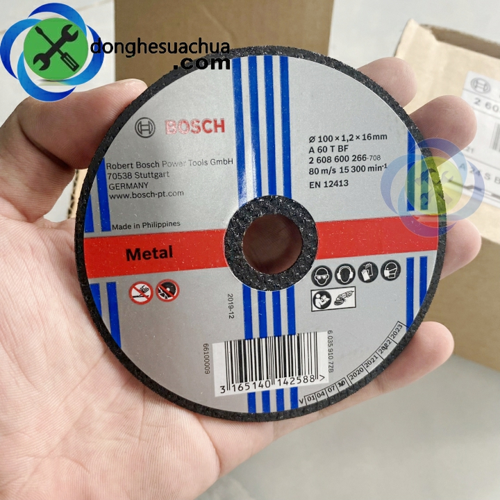 Đá cắt 100x1.2x16mm 2608600266