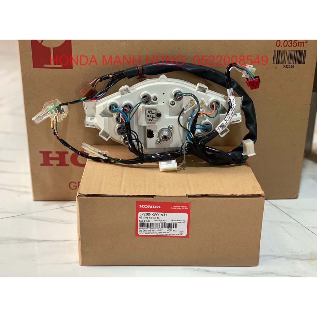 Bộ đồng hồ tốc độ Wave Alpha 100 2013  (37200KWYA31)