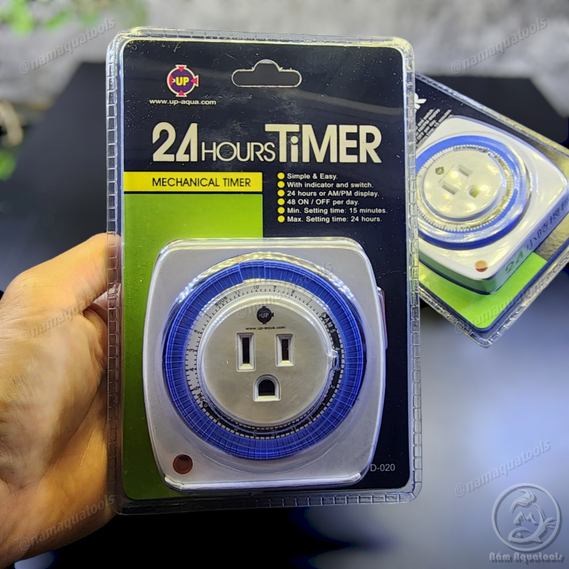 Hẹn giờ cơ | timmer cơ up aqua d-202