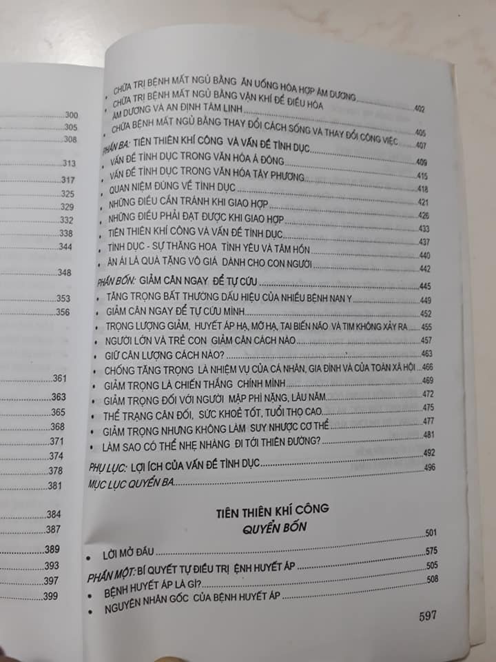 Sách Tiên Thiên Khí Công Toàn Tập