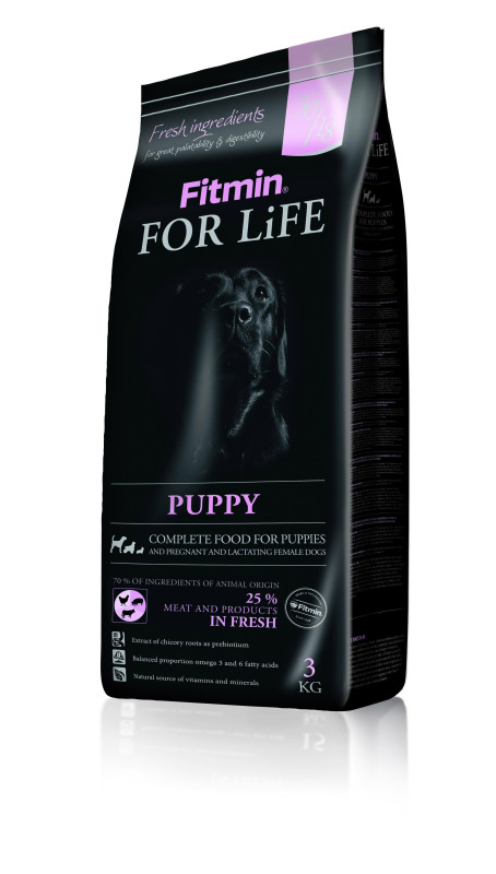 Fitmin Dog For Life Puppy All Breeds 3kg - Thức ăn cho tất cả giống chó con loại 3kg/bao