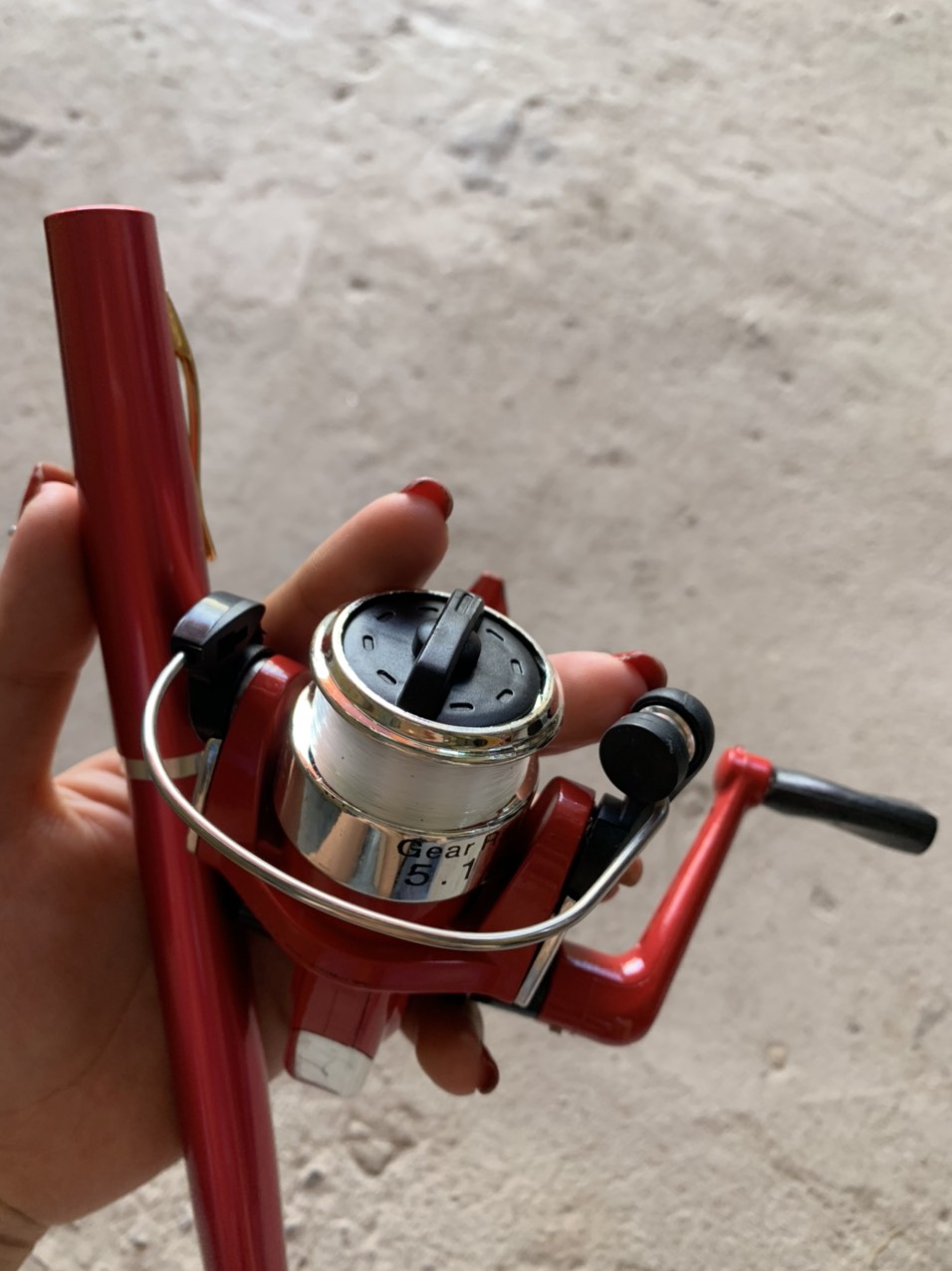 Bộ cần bút mini máy đứng