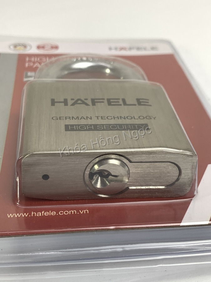 Khóa treo Hafele 62mm Hafele 482.01.972 đồng thau