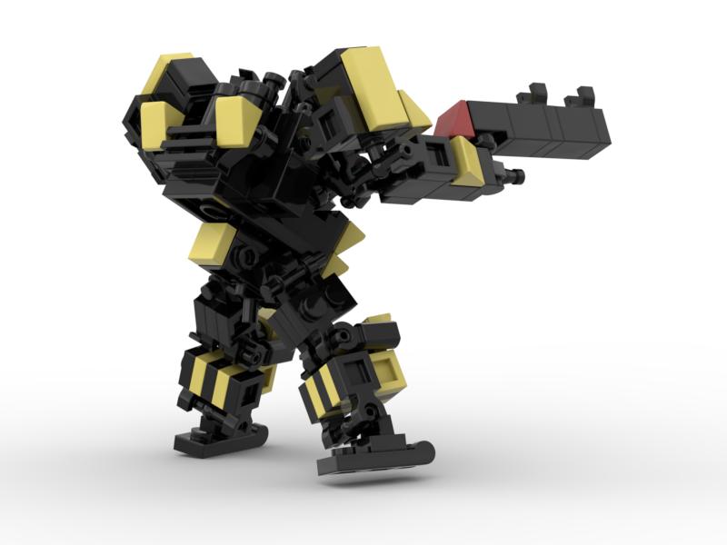 Đồ chơi lắp ráp Non Lego Moc Mech Mark III