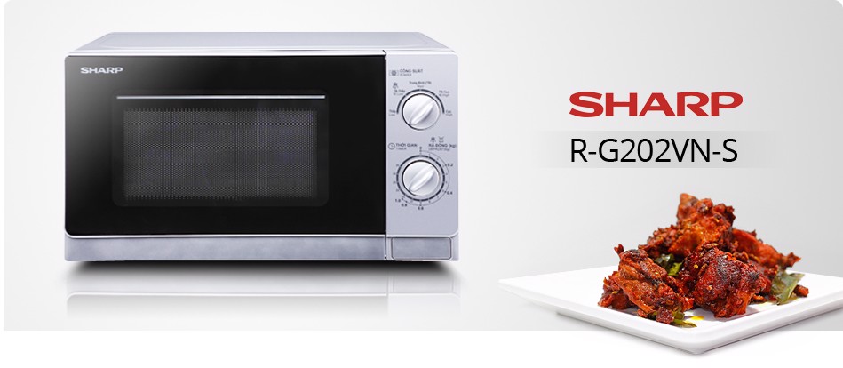 Lò vi sóng Sharp R-202VN-S (20 lít)