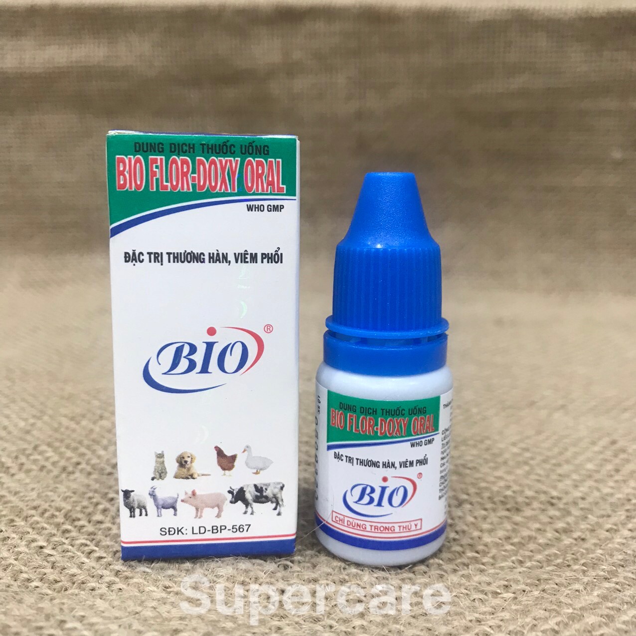 Bio Flor Doxy Oral 10ml - Thương Hàn Viêm Phổi