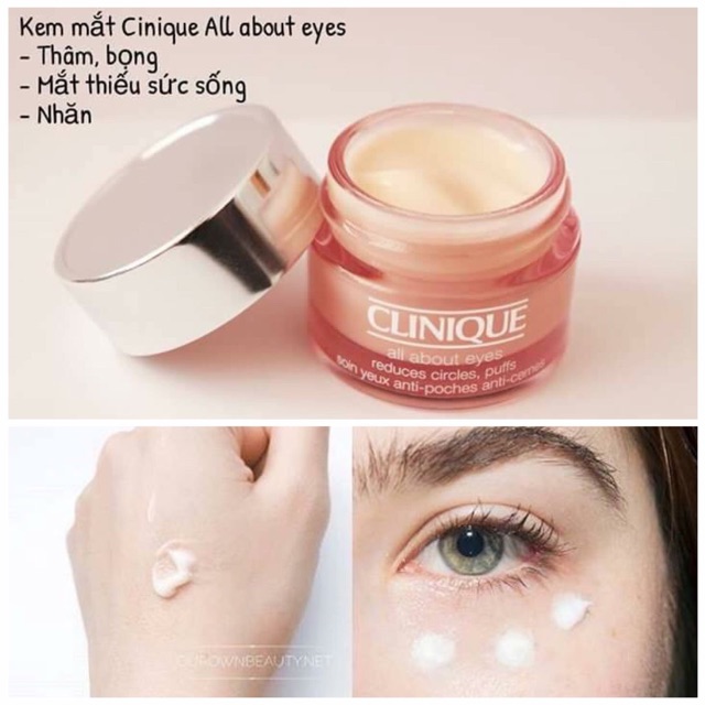 Kem mắt Clinique All About Eyes