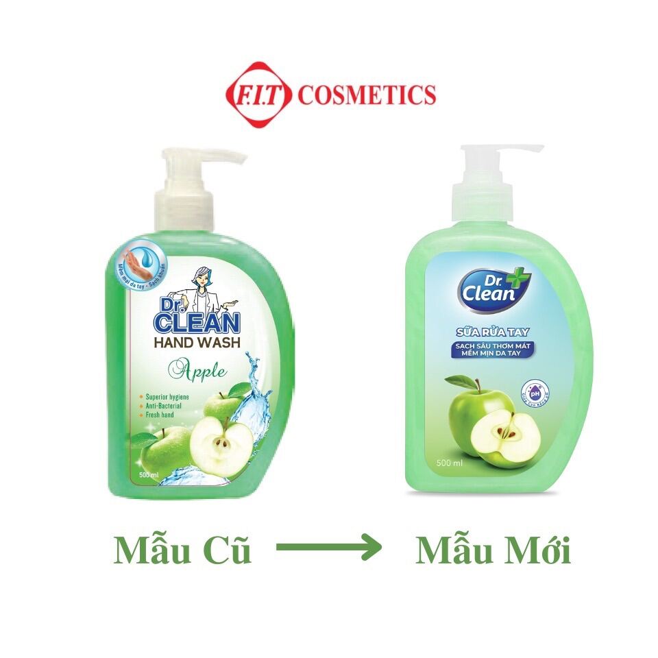 Nước rửa tay Dr.Clean 500ml