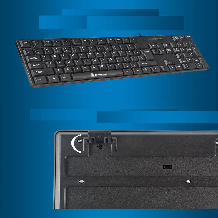 Combo Bàn Phím Và Chuột Máy Tính Shipadoo V9.0